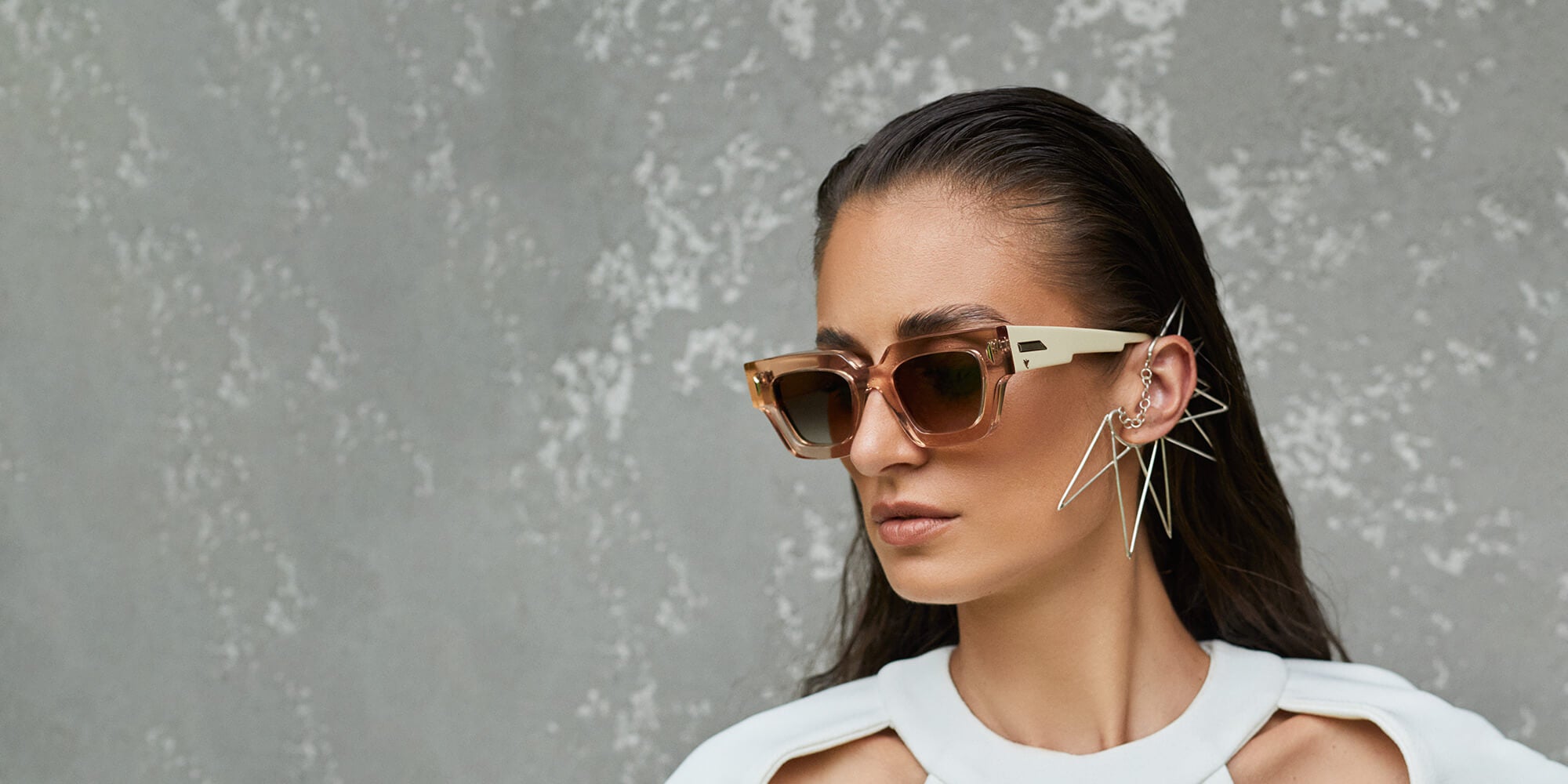 Metal Trim Sunglasses
